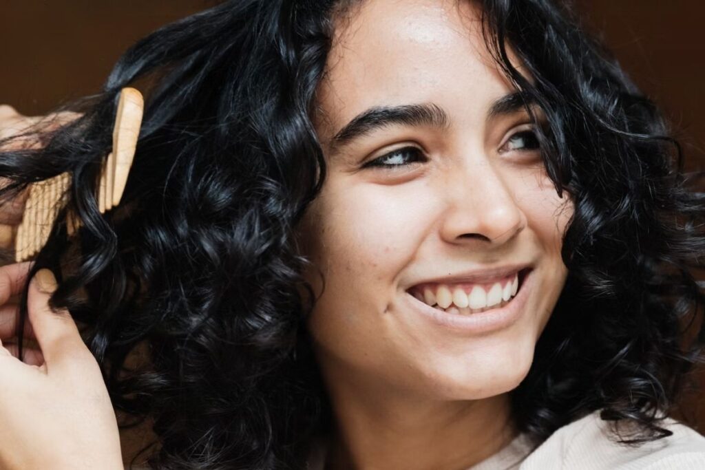 Gentle Detangling Curly Hair